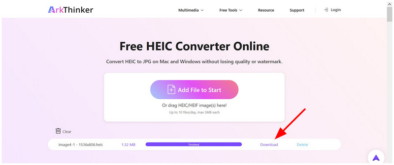 Arktinker Heic Converter Import Download