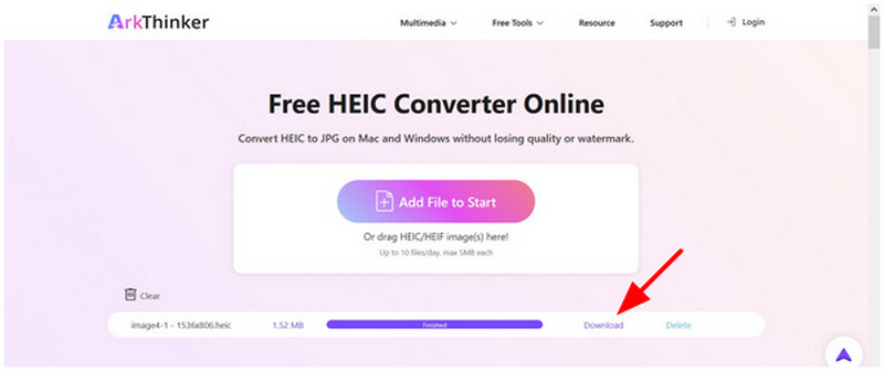 Arkthinker Heic Converter Import Download