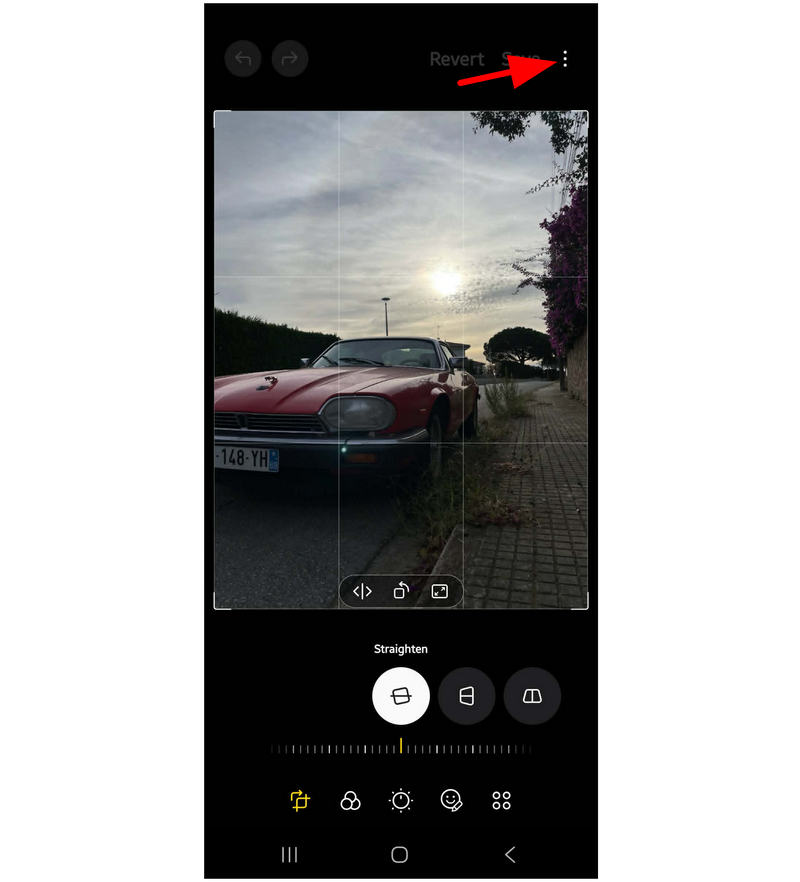 Samsung Gallery More Options