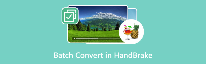 Batch Convert in HandBrake