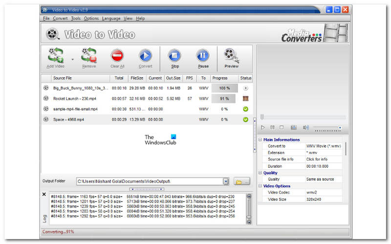 Video to Video Converter