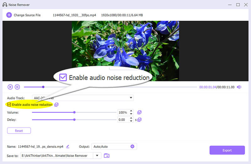Enable Noise Remover