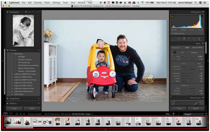 Adobe Lightroom Select All Files