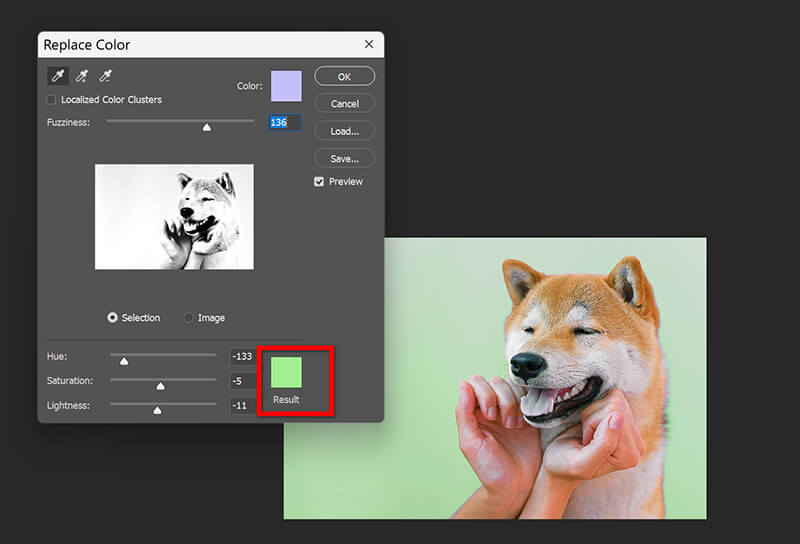 Change Image Color Photoshop
