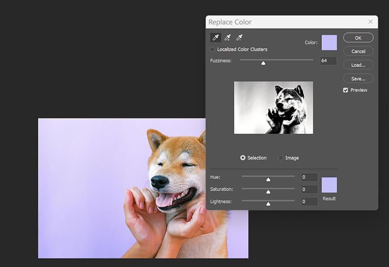 Select Image Color Photoshop