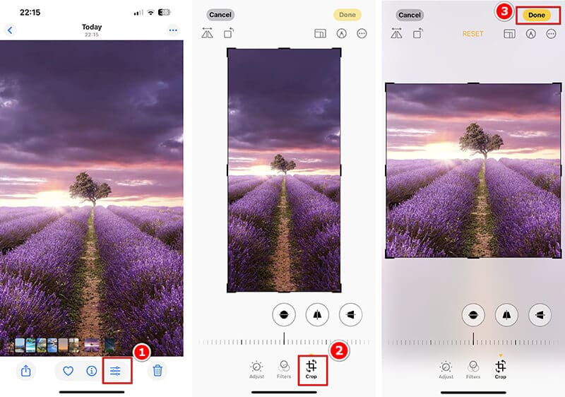 Crop An Image On iPhone