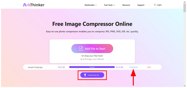 Akrthinker Image Compressor Download
