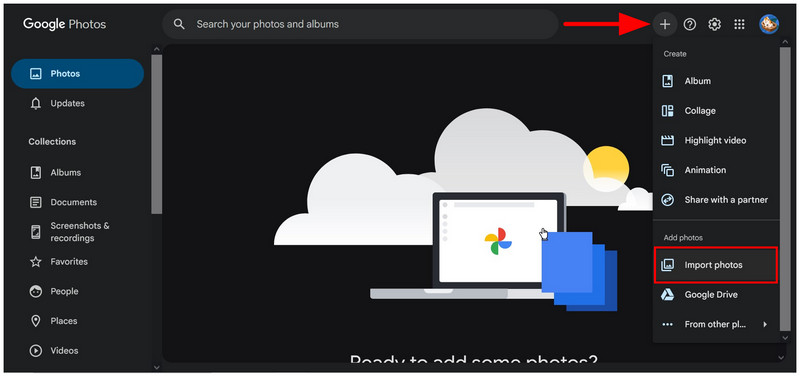 Google Photos Import Photos