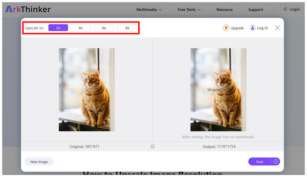 Arkthinker Image Upscaler Multiplier