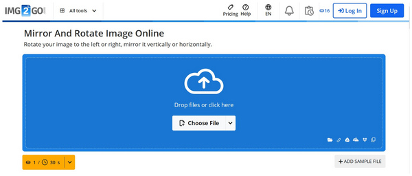 Img2go Main Interface