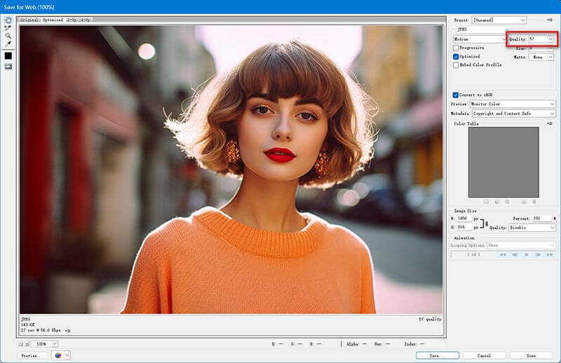 Save For Web Image-compressionr