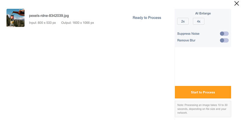 Vanceai Photo Enlarger