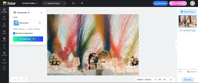 Fotor Photo Sharpener