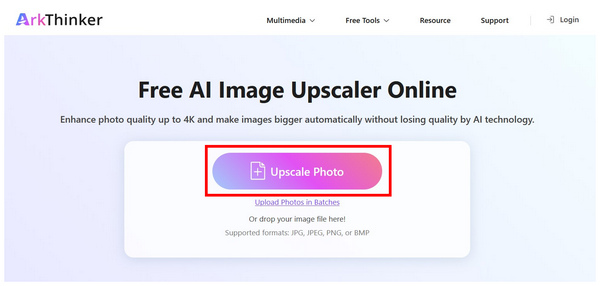 Arkthinker Image-upscaler Upload