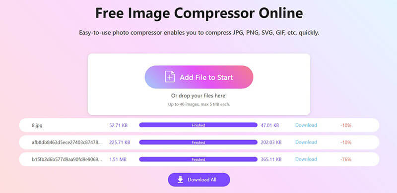 Download Compressed Image from Arkthinker