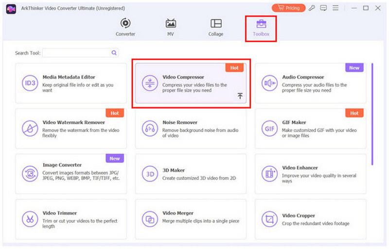 Arkthinker Video Converter Ultimate Toolbox