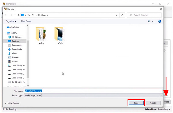Handbrake DVD Browse