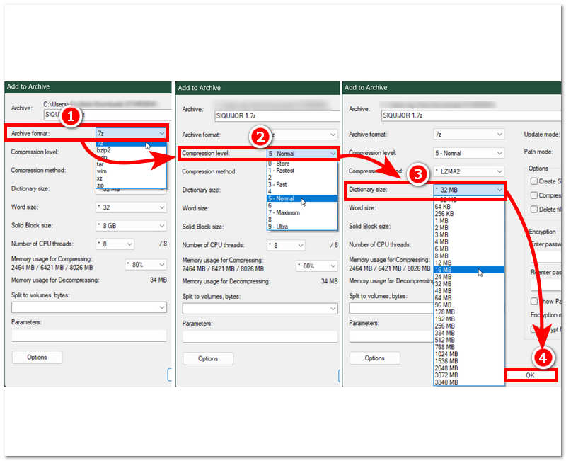 Adjust Add to Archive Setting