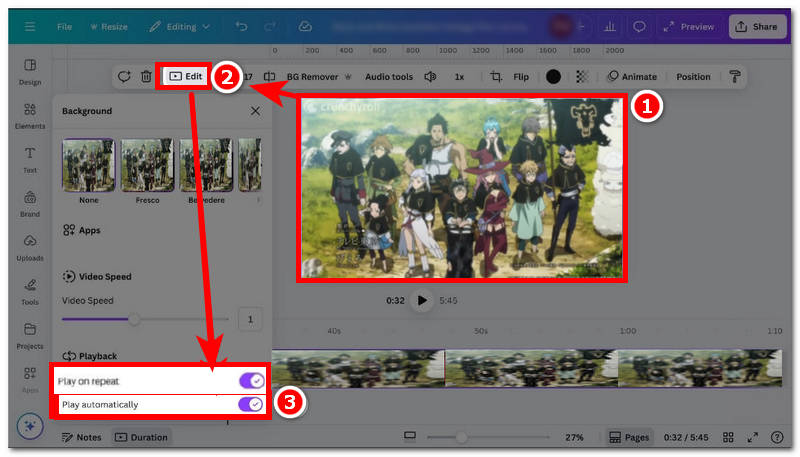 Play On Repeat And Automatically