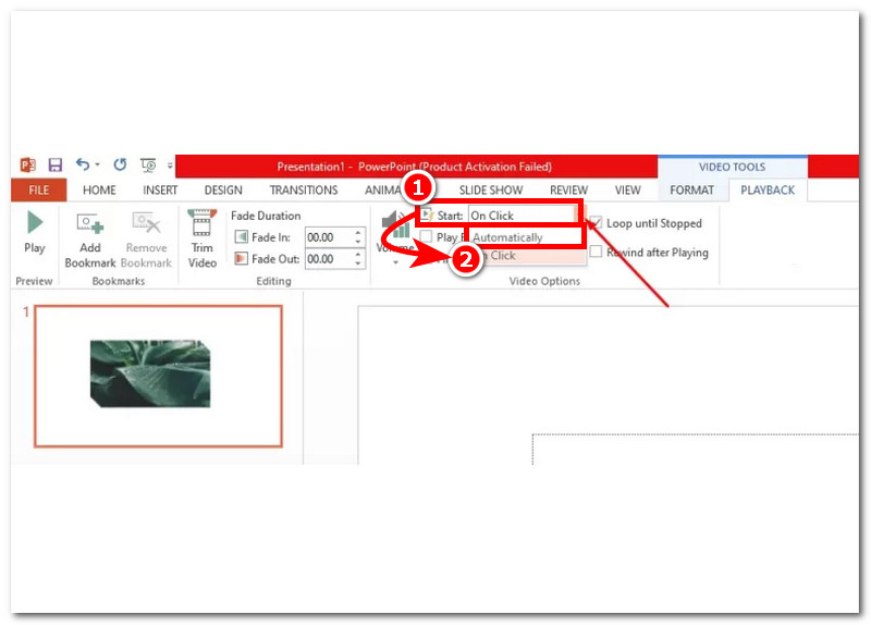 Start Video Automatically