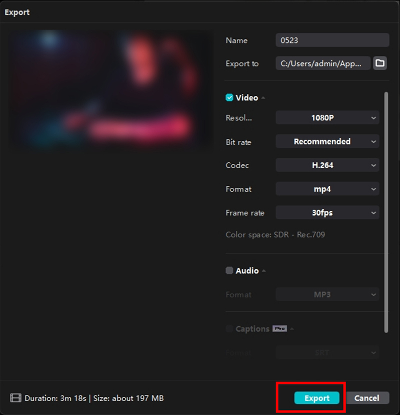 Capcut Exported Speeded Video
