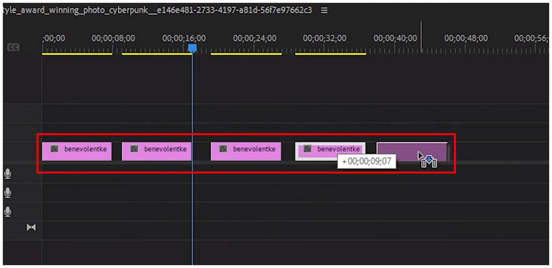 Premiere Pro Duplicate Clip Hold Alt Option