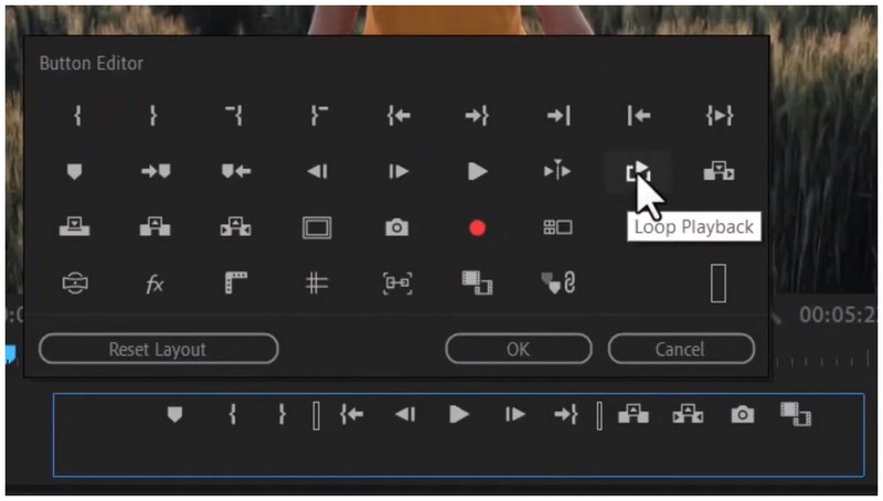 Premiere Pro Loop Playback Select Tool