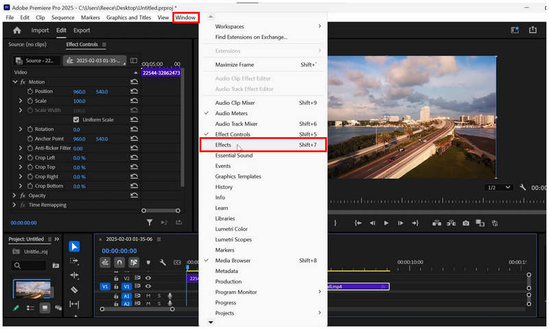 Premiere Pro Seamless Loop Effects