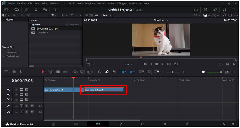 Davinci Resolvedcopy Paste Clip Link Video