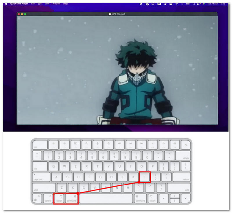 Keyboard Shortcut Method