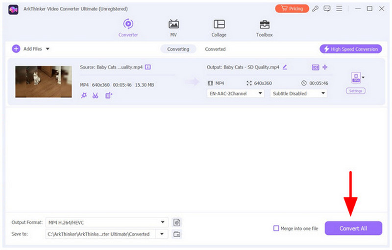Arkthinker Video Converter Ultimate Convert All
