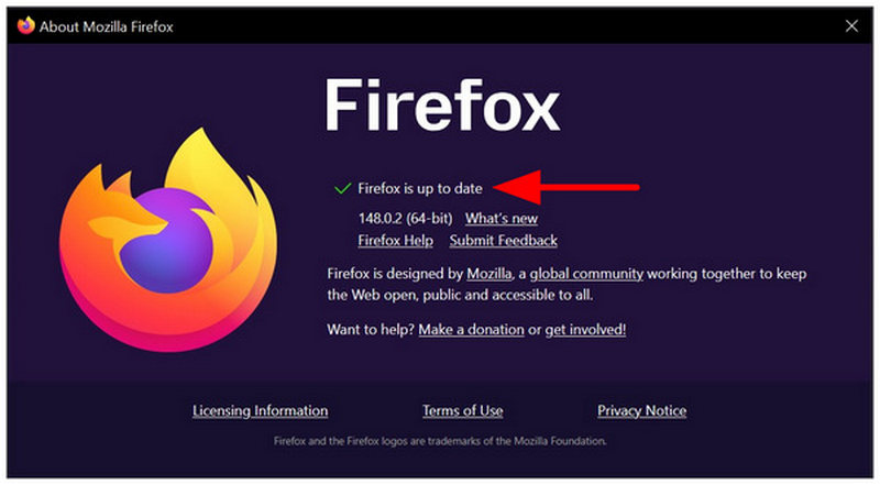 Firefox Update Information