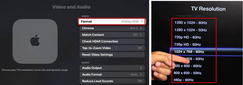 Lower Apple TV Video-qualitym