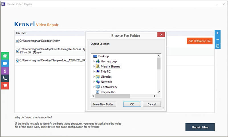 Repair Files in Kernel