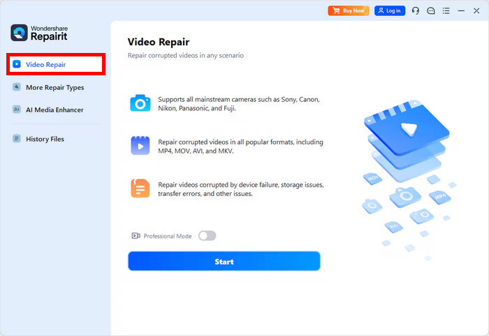 Wondershare Repairit Video Repair