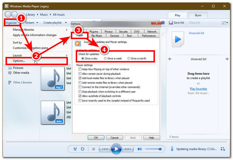 Enable Automatic Update