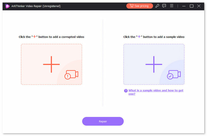 Video Repair Interface