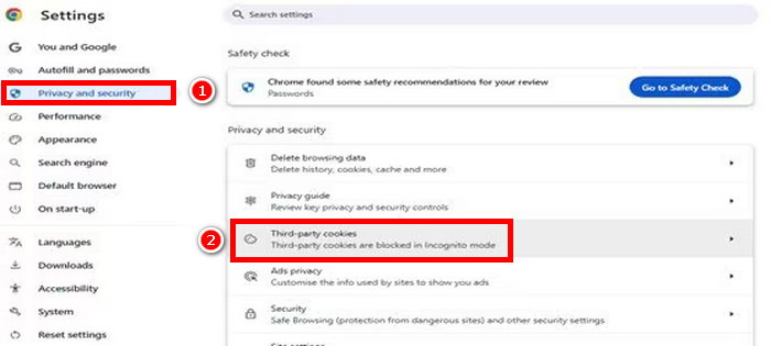 Chrome Privacy And Security