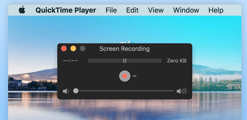 Quicktime Record MAC Screen