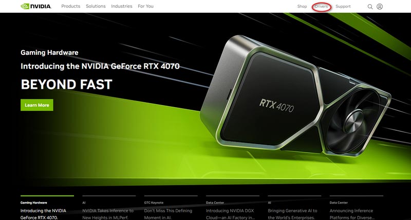 Nvidia Interface