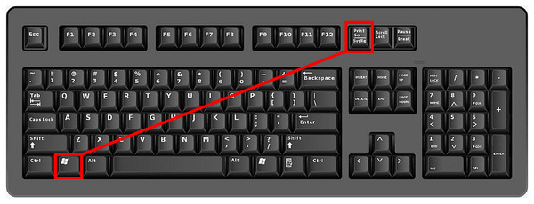 Keyboard Shortcut Windows Print Screen