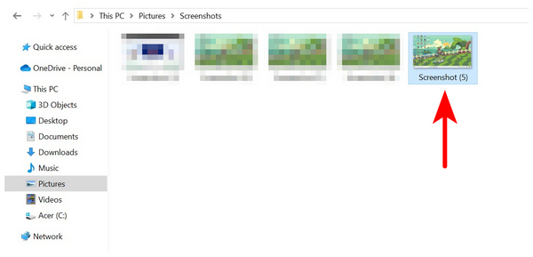 Screenshot Folder Ppen
