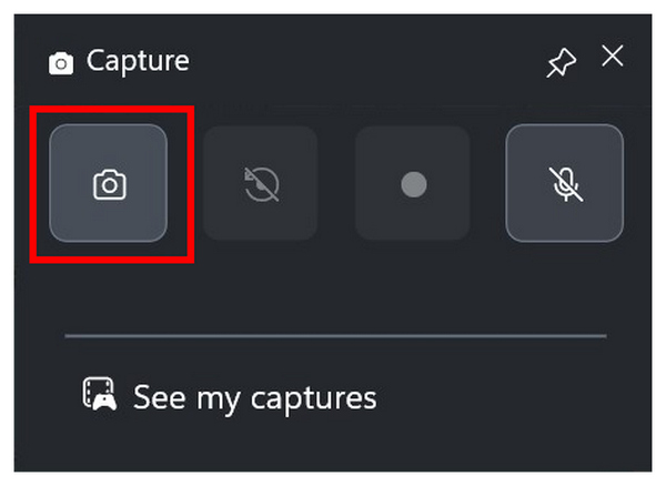 Xbox Game Bar Capture Menu