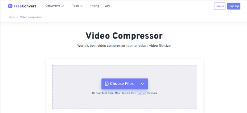 FreeConvert Video Compressor