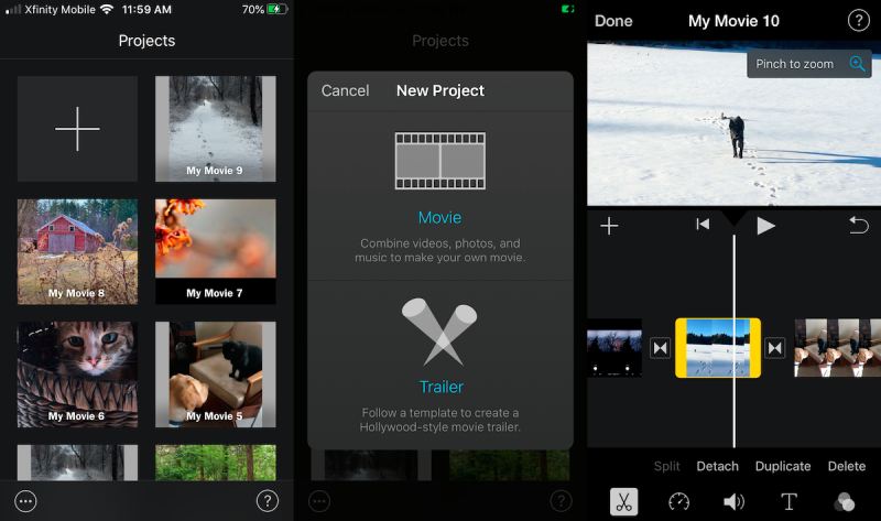 iMovie Best Slow Motion Video Maker on iPhone