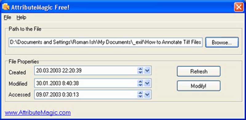 AttributeMagic Screenshot
