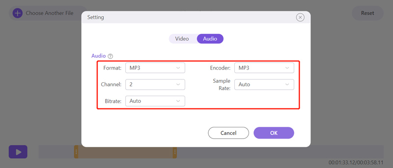 Custom Audio Settings of Looped Music