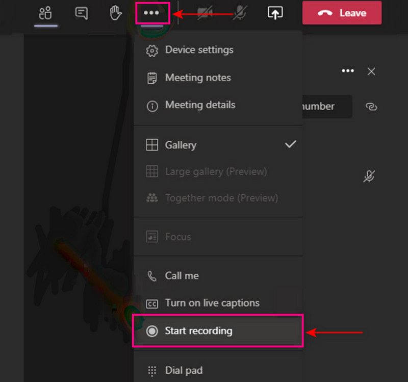 How to Record A Meeting in Teams