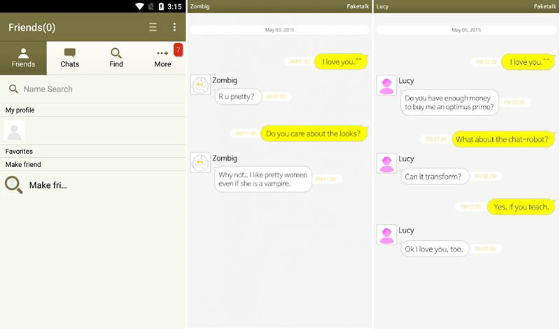 FakeTalk App