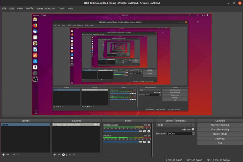 OBS Studio on Ubuntu